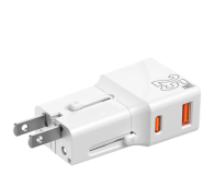 Mobile Origin Travel adapter 25W EU/US/UK/AU white - 1275921 - zdjęcie 2